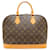 Louis Vuitton Alma Brown Cloth  ref.1266653
