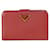 Prada Saffiano Rot Leder  ref.1266780