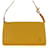 Louis Vuitton Pochette Amarelo Couro  ref.1267021
