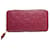 Louis Vuitton Zippy Wallet Cuir Rouge  ref.1267052