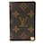 Louis Vuitton Porte carte credit bifold Brown Cloth  ref.1267136