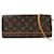 Louis Vuitton Pochette twin Brown Cloth  ref.1267767