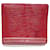 Louis Vuitton Porte-monnaie Rot Leder  ref.1267820
