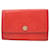 Louis Vuitton 6 Titular de la clave Roja Cuero  ref.1267906