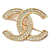 Chanel Dourado Metal  ref.1267947