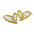 Louis Vuitton Apaixona-se Dourado Metal  ref.1267963