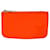 Louis Vuitton Pochette Clés Orange Leather  ref.1268165