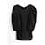 Isabel Marant puff sleeve top Black Wool Viscose  ref.1268178