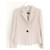 Giorgio Armani Archival Beige Blazer Jacket Silk  ref.1268208