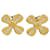 Timeless Chanel CC Dourado Banhado a ouro  ref.1268210