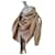 Hermès Silk scarves Beige  ref.1268219