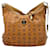 MCM Hobo Bag Shoulder Bag Handbag Shopper Bag Visetos Cognac Large  ref.1268221