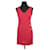 Saint Laurent Robe rouge Polyester  ref.1268240