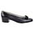 Salvatore Ferragamo Leather Heels Black  ref.1268246