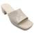 Autre Marque Sandales à glissière en caoutchouc à talon bloc et plateforme avec logo ivoire Gucci Écru  ref.1268272