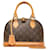Brown Louis Vuitton Monogram Alma BB Satchel Leather  ref.1268315