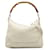 White Gucci Bamboo Diana Satchel Leather  ref.1268321