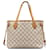 White Louis Vuitton Damier Azur Neverfull PM Tote Bag Leather  ref.1268323