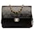 Black Chanel CC Quilted Lambskin Shoulder Bag Leather  ref.1268330