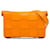 Orange Bottega Veneta Intrecciato Kassetten-Umhängetasche Leder  ref.1268337