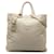 White Prada Soft Calf Convertible Shopper Tote Satchel Leather  ref.1268341