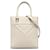 Bolso satchel blanco con mini logo de Prada Cuero  ref.1268364
