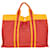 Hermès Hermes Cotton Fourre Tote MM Red  ref.1268369