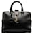 Bolso satchel Downtown Cabas con monograma de bebé negro de Saint Laurent Cuero  ref.1268382