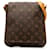 Bolso de hombro con correa corta Louis Vuitton Monogram Musette Salsa marrón Castaño Lienzo  ref.1268422
