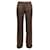 Costume pantalon Dolce & Gabbana marron taille IT 42 Polyester  ref.1268425