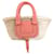 CHLOÉ Marcie Basket Mini Bag in Sunny Coral  Beige Leder  ref.1268437