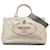 Bolso satchel gris con logo Prada Canapa Lienzo  ref.1268454