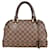 Louis Vuitton Damier Ebene Duomo Bag Brown Leather  ref.1268461