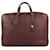 Hermès HERMES brown leather VICTORIA 60 Travel Bag Havane Clemence  ref.1268489