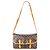 Borsa a tracolla a tracolla Gibeciere GM in tela monogramma Louis Vuitton Marrone - vista 9