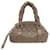 Taupefarbene Chanel Bowler-Handtasche aus geflochtenem Lammleder im Used-Look  ref.1268534