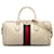 Bolso satchel Ophidia de cuero Gucci blanco  ref.1268541