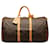 Keepall marron à monogramme Louis Vuitton 50 Sac de voyage Cuir  ref.1268548