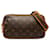 Brown Louis Vuitton Monogram Pochette Marly Bandouliere Crossbody Bag Cloth  ref.1268593