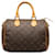 Brown Louis Vuitton Monogram Speedy 25 Boston Bag Leather  ref.1268595