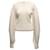 Maglione in lana lavorato a coste color crema Loewe taglia US S Crudo  ref.1268610