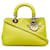 Green Dior Mini Diorissimo Satchel Leather  ref.1268614