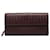 Braune lange Brieftasche von Bottega Veneta Intrecciato Leder  ref.1268616