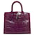 Sac à main violet Louis Vuitton Crocodile City Steamer MM Cuirs exotiques  ref.1268634