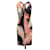 Robe noire et multicolore à imprimé plumes Emilio Pucci taille IT 38 Synthétique  ref.1268705