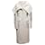 Vintage Weiß Gucci  2003 Mantel aus Woll- und Angora-Mischung, Größe IT  44 Wolle  ref.1268717