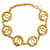 Bracelet médaillon Chanel CC doré Or jaune  ref.1268725