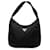 Black Prada Tessuto Re-Edition 2000 Baguette Cloth  ref.1268730