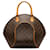 Brown Louis Vuitton Monogram Ellipse MM Handbag Leather  ref.1268734