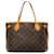 Braune Neverfull PM-Einkaufstasche mit Louis Vuitton-Monogramm Leder  ref.1268751